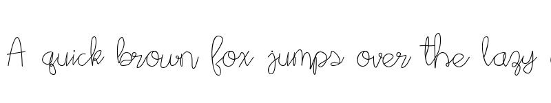 Preview of FONTSPRING DEMO - Star Bright Moon Light Script Regular font