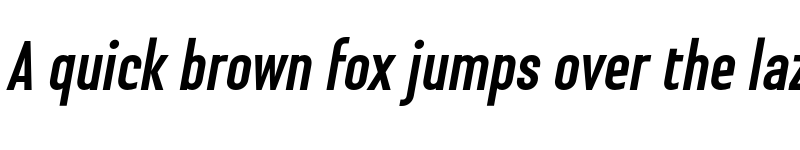 Preview of FONTSPRING DEMO - Steclo Bold Italic font