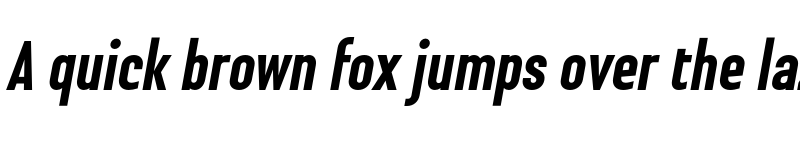 Preview of FONTSPRING DEMO - Steclo ExtBd Italic font