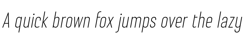 Preview of FONTSPRING DEMO - Steclo ExtLt Italic font