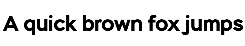 Preview of FONTSPRING DEMO - Stem Bold Regular font