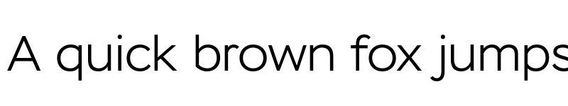 Preview of FONTSPRING DEMO - Stem Light Regular font