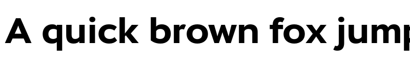 Preview of FONTSPRING DEMO - Stem Text Bold Regular font