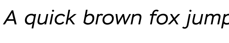 Preview of FONTSPRING DEMO - Stem Text Italic font