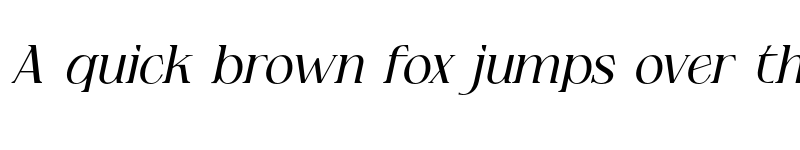 Preview of FONTSPRING DEMO - Stilora Italic font