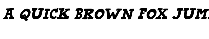 Preview of FONTSPRING DEMO - Stink Buster Italic font