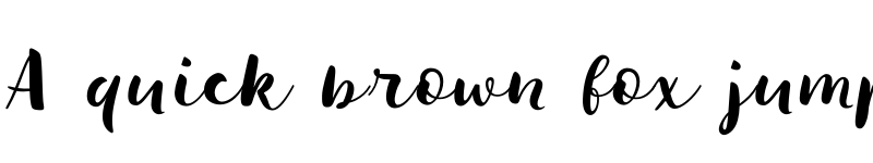 Preview of FONTSPRING DEMO - Storyteller Brush Regular font