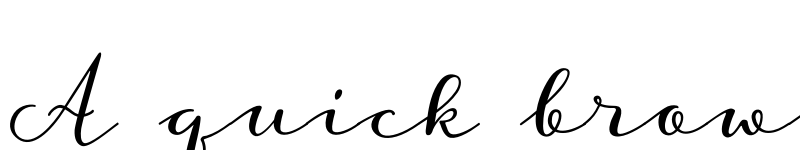 Preview of FONTSPRING DEMO - Storyteller Script Regular font