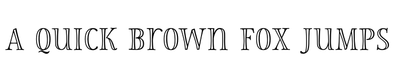 Preview of FONTSPRING DEMO - Storyteller Serif Engraved Regular font