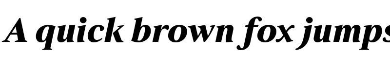 Preview of FONTSPRING DEMO - Strato Pro Black Italic font