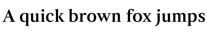 Preview of FONTSPRING DEMO - Strato Pro Demi Bold Regular font