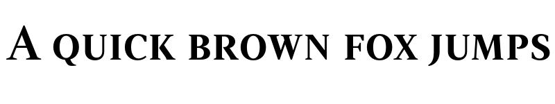 Preview of FONTSPRING DEMO - Strato Pro SC Demi Bold Regular font