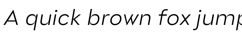 Preview of FONTSPRING DEMO - Stray Light Italic Regular font