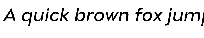 Preview of FONTSPRING DEMO - Stray Medium Italic Regular font