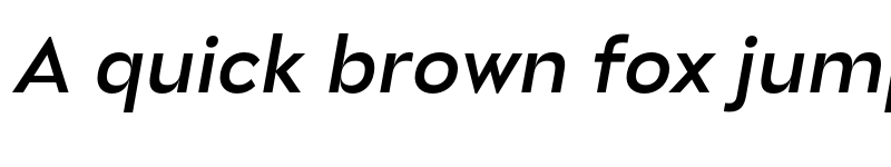 Preview of FONTSPRING DEMO - Stray Semi Bold Italic Regular font