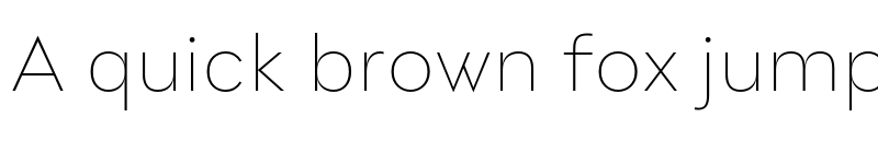 Preview of FONTSPRING DEMO - Stray Thin Regular font