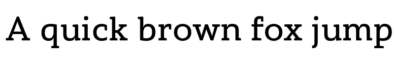 Preview of FONTSPRING DEMO - Stropha Regular Regular font