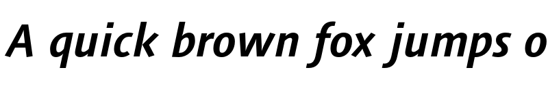 Preview of FONTSPRING DEMO - Struktur Pro Bold Italic font