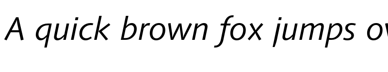 Preview of FONTSPRING DEMO - Struktur Pro Italic font
