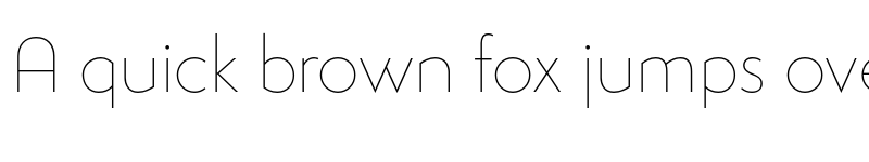 Preview of FONTSPRING DEMO - Studio Gothic Alternate Thin Regular font