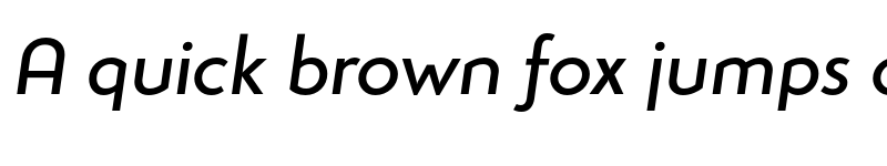 Preview of FONTSPRING DEMO - Studio Gothic Italic font