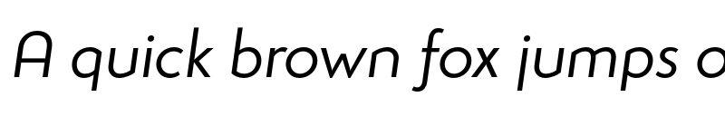 Preview of FONTSPRING DEMO - Studio Gothic Light Italic font