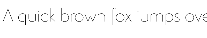 Preview of FONTSPRING DEMO - Studio Gothic Thin Regular font