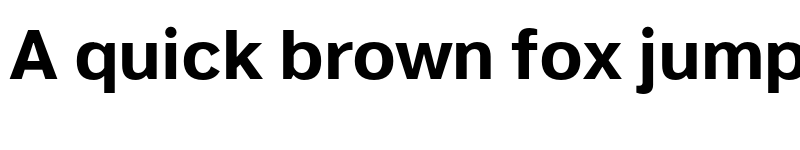 Preview of FONTSPRING DEMO - Studio Sans Bold font