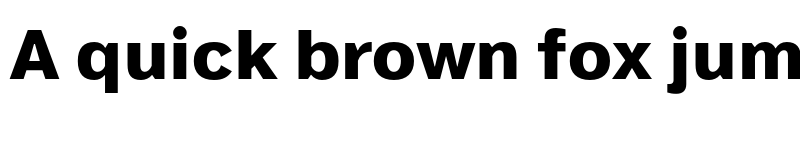 Preview of FONTSPRING DEMO - Studio Sans ExtraBold font