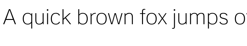 Preview of FONTSPRING DEMO - Studio Sans ExtraLight font