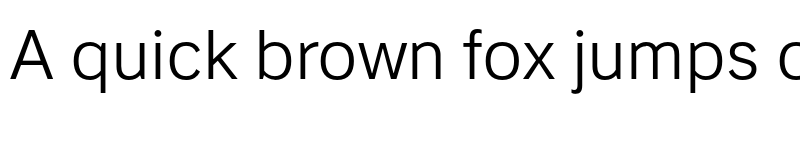 Preview of FONTSPRING DEMO - Studio Sans Light font