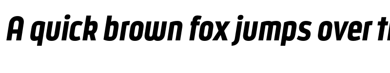 Preview of FONTSPRING DEMO - Styling Black Italic font