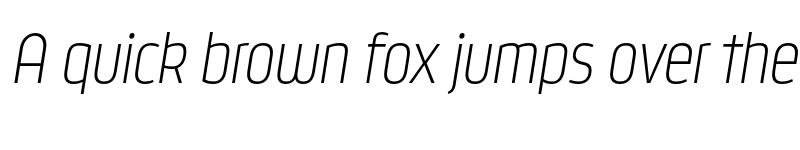 Preview of FONTSPRING DEMO - Styling ExtraLight Italic font