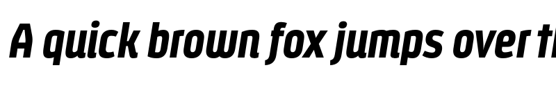 Preview of FONTSPRING DEMO - StylingAlt Black Italic font