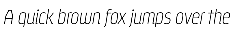 Preview of FONTSPRING DEMO - StylingAlt ExtraLight Italic font