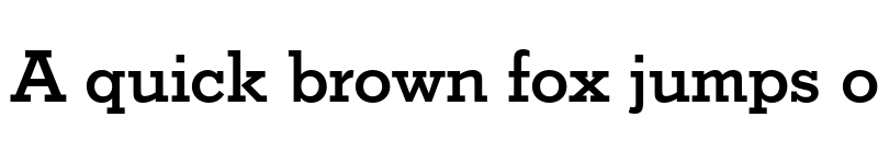 Preview of FONTSPRING DEMO - Stymie Pro Bold font