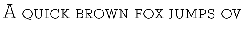 Preview of FONTSPRING DEMO - Stymie Pro Caps Light Regular font