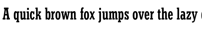 Preview of FONTSPRING DEMO - Stymie Pro Cd Bold font