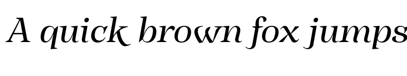 Preview of FONTSPRING DEMO - Subhead Regular It Italic font