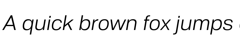Preview of FONTSPRING DEMO - Substance Light Italic font