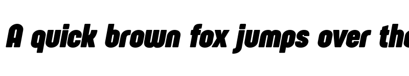 Preview of FONTSPRING DEMO - Sugo Pro Display Bold Italic font