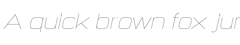 Preview of FONTSPRING DEMO - Sui Generis Ul Italic font