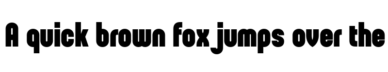 Preview of FONTSPRING DEMO - Sunblock Pro Black Regular font