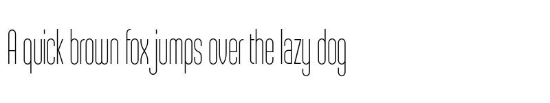 Preview of FONTSPRING DEMO - Sunblock Pro Cond Thin Regular font