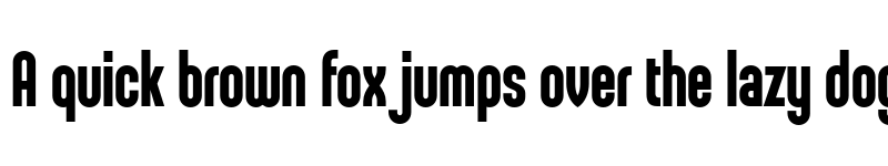 Preview of FONTSPRING DEMO - Sunblock Pro SemiCond Bold Regular font