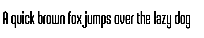 Preview of FONTSPRING DEMO - Sunblock Pro SemiCond Regular font