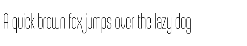 Preview of FONTSPRING DEMO - Sunblock Pro SemiCond Thin Regular font