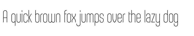 Preview of FONTSPRING DEMO - Sunblock Pro Thin Regular font