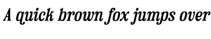 Preview of FONTSPRING DEMO - Sunday Romantic Italic font