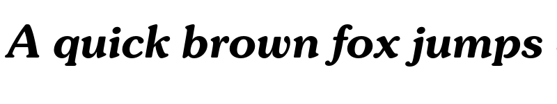 Preview of FONTSPRING DEMO - Sunset Lt Bold Italic font